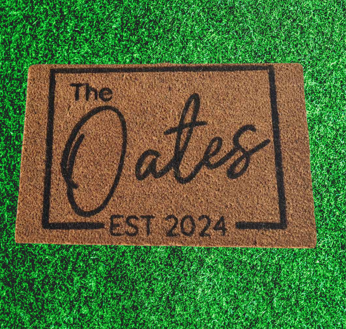 Personalised Coir Door Mat