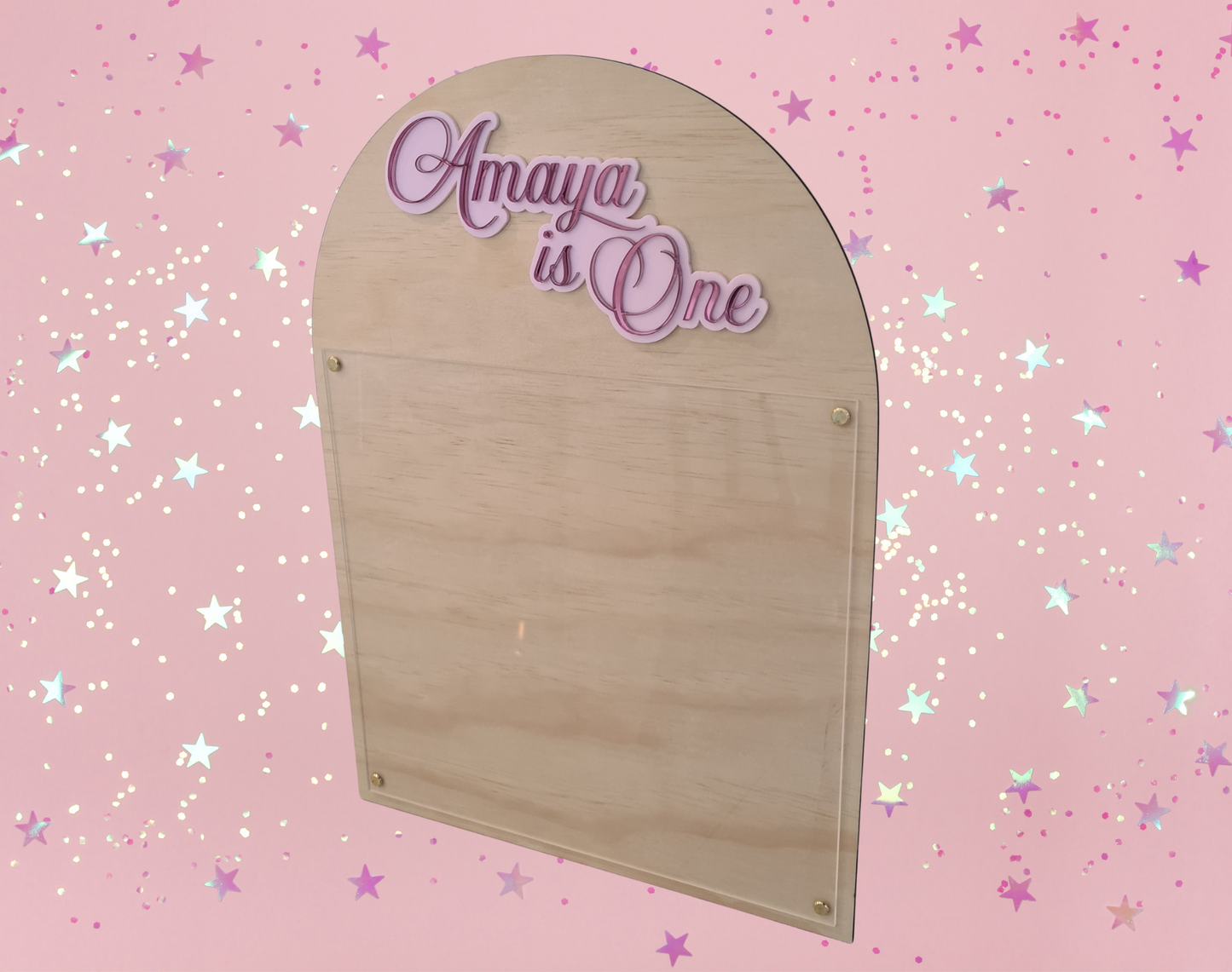 Giant Plywood Photo Frame