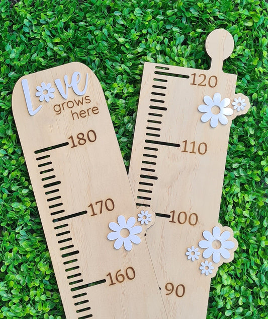 Daisy Height Chart - Love Grows Here